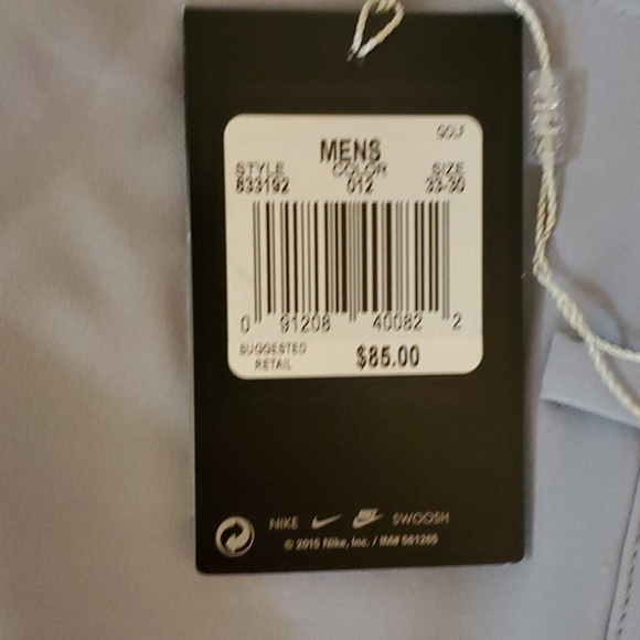 Nike flat front stretch golf pants - Picture 5 of 6